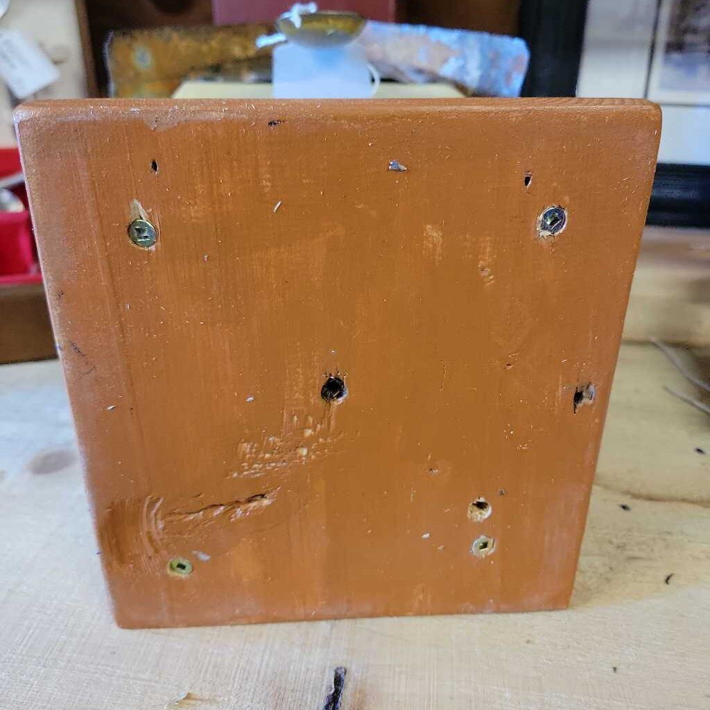 Birdhouse yellow with spoon (PC)