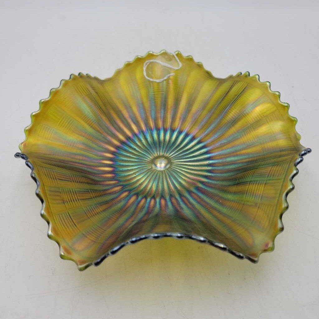Carnival glass bowl dish (DEB)