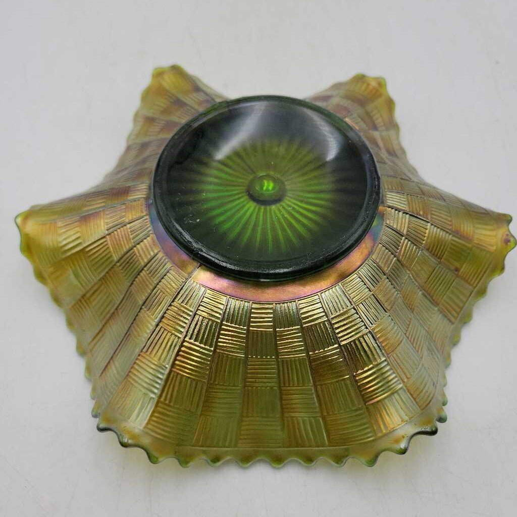 Carnival glass bowl dish (DEB)