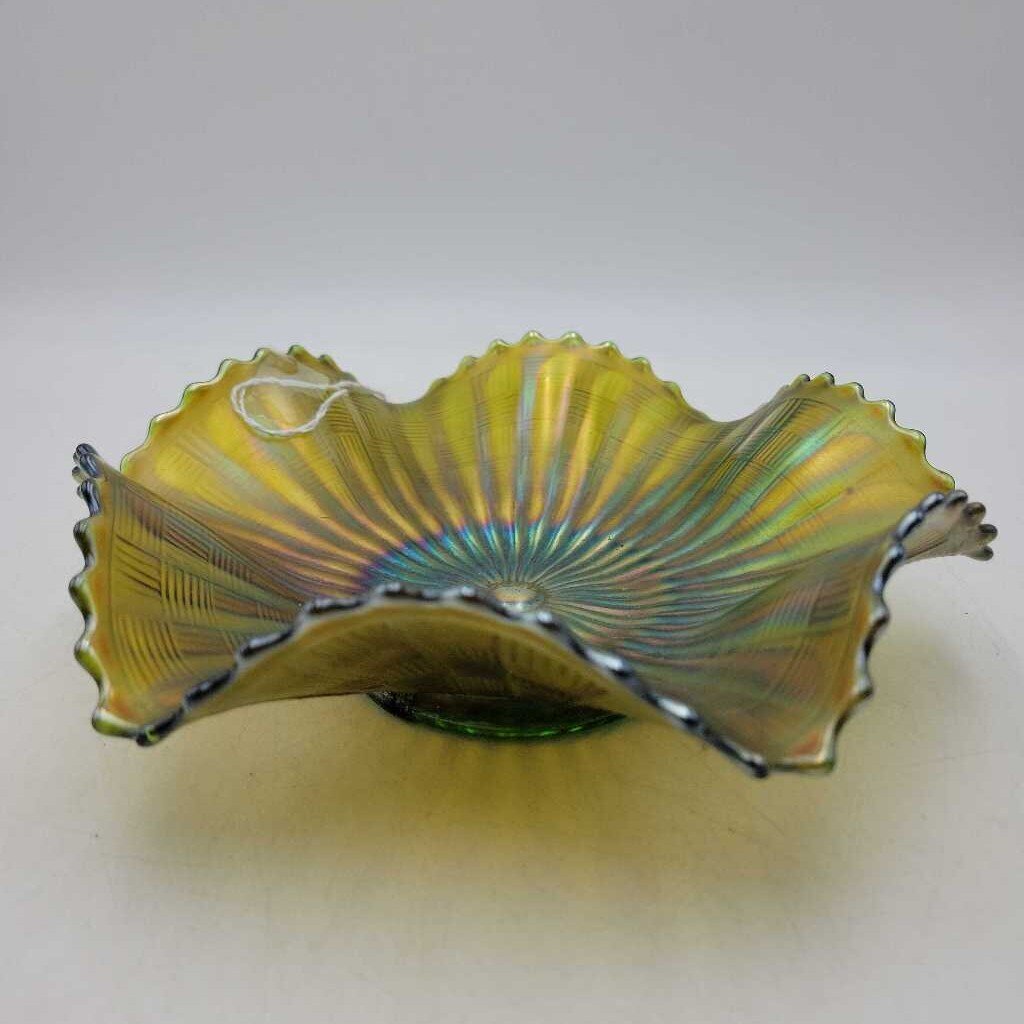 Carnival glass bowl dish (DEB)