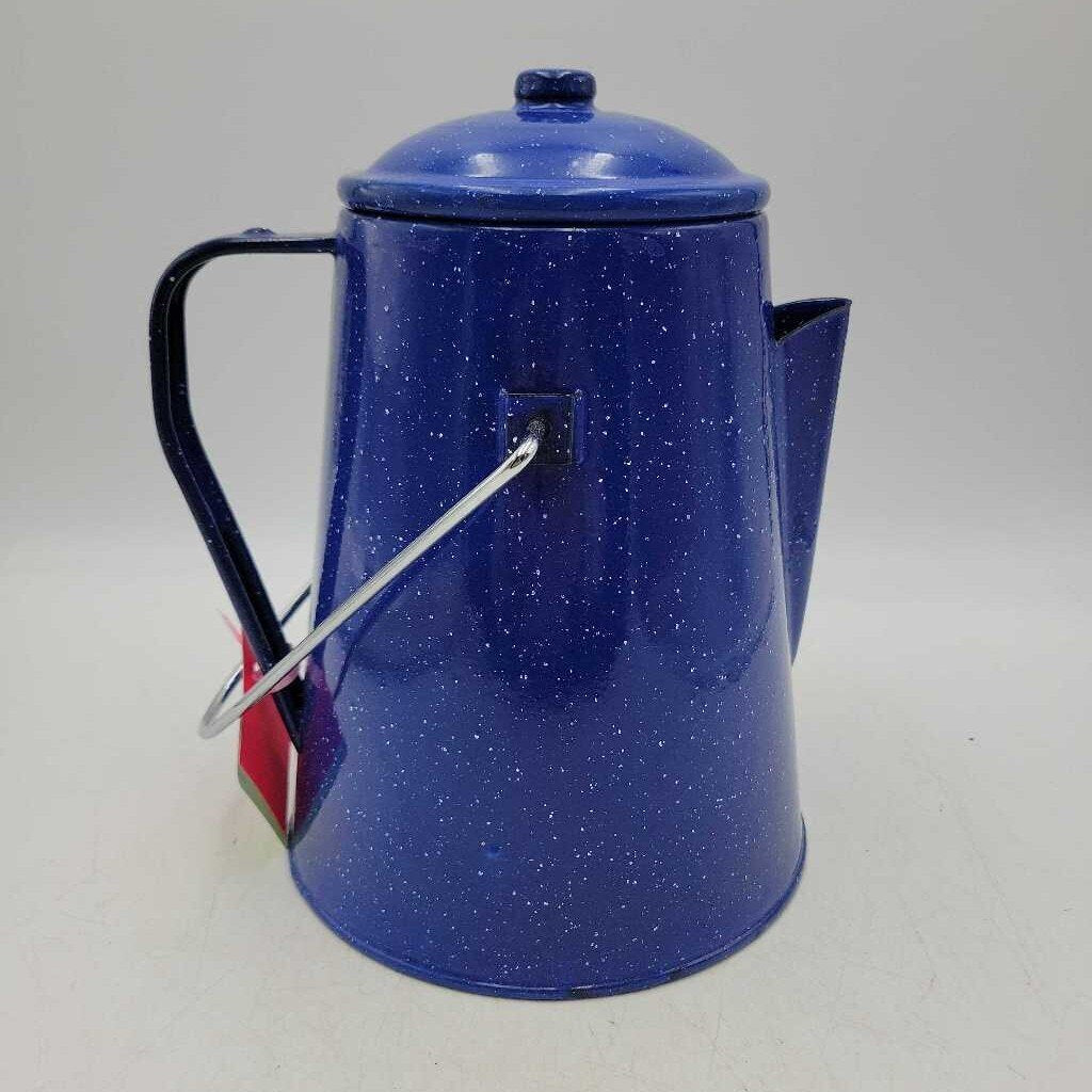 Enamelware Coffee percolator complete Excellent condition(KAR)