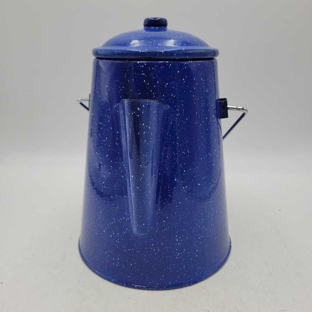 Enamelware Coffee percolator complete Excellent condition(KAR)