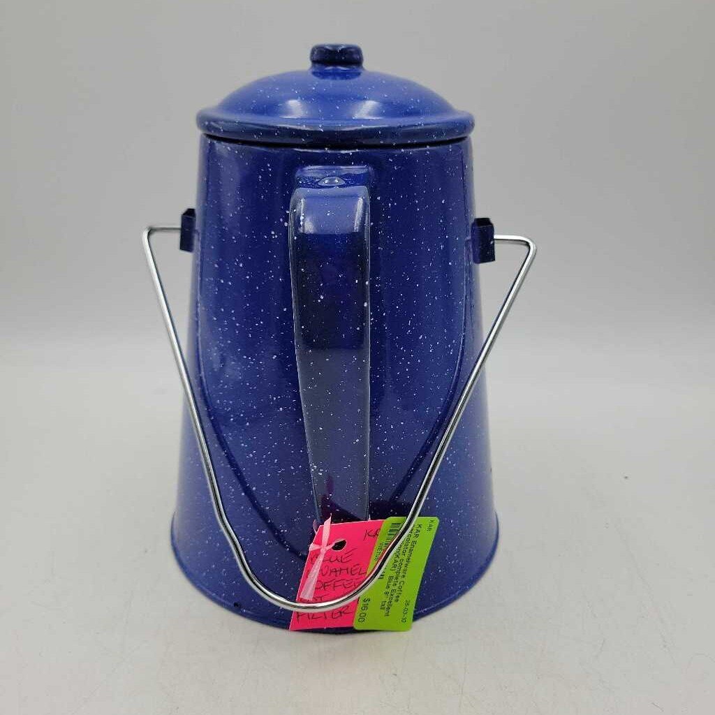 Enamelware Coffee percolator complete Excellent condition(KAR)
