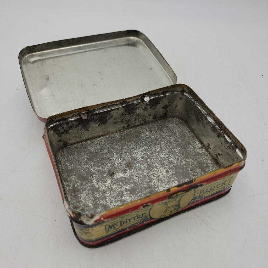 Antique Erzinger's Cut Plug Tobacco tin Winnipeg Man. (JEF)
