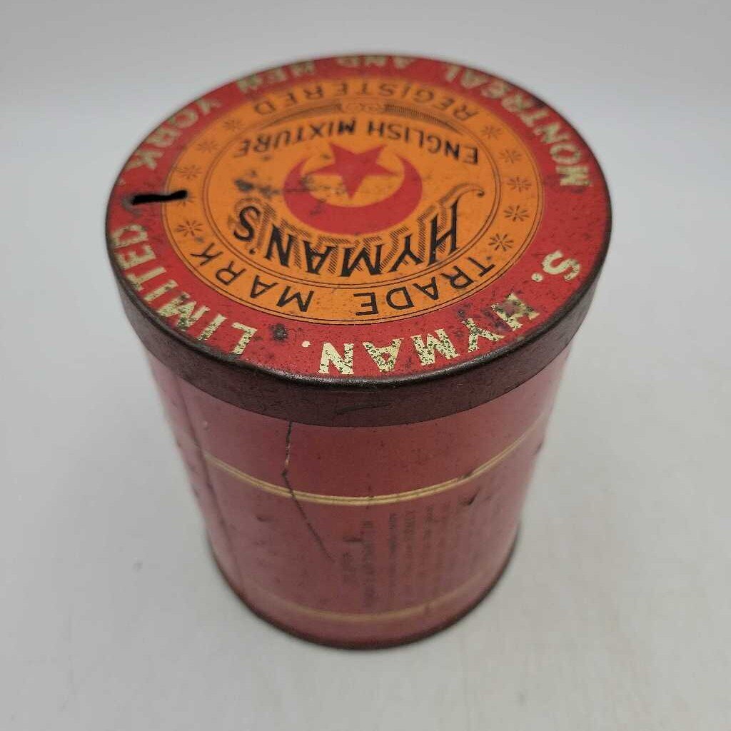 Hyman's English Mixture Montreal Tobacco Tin (Jef)