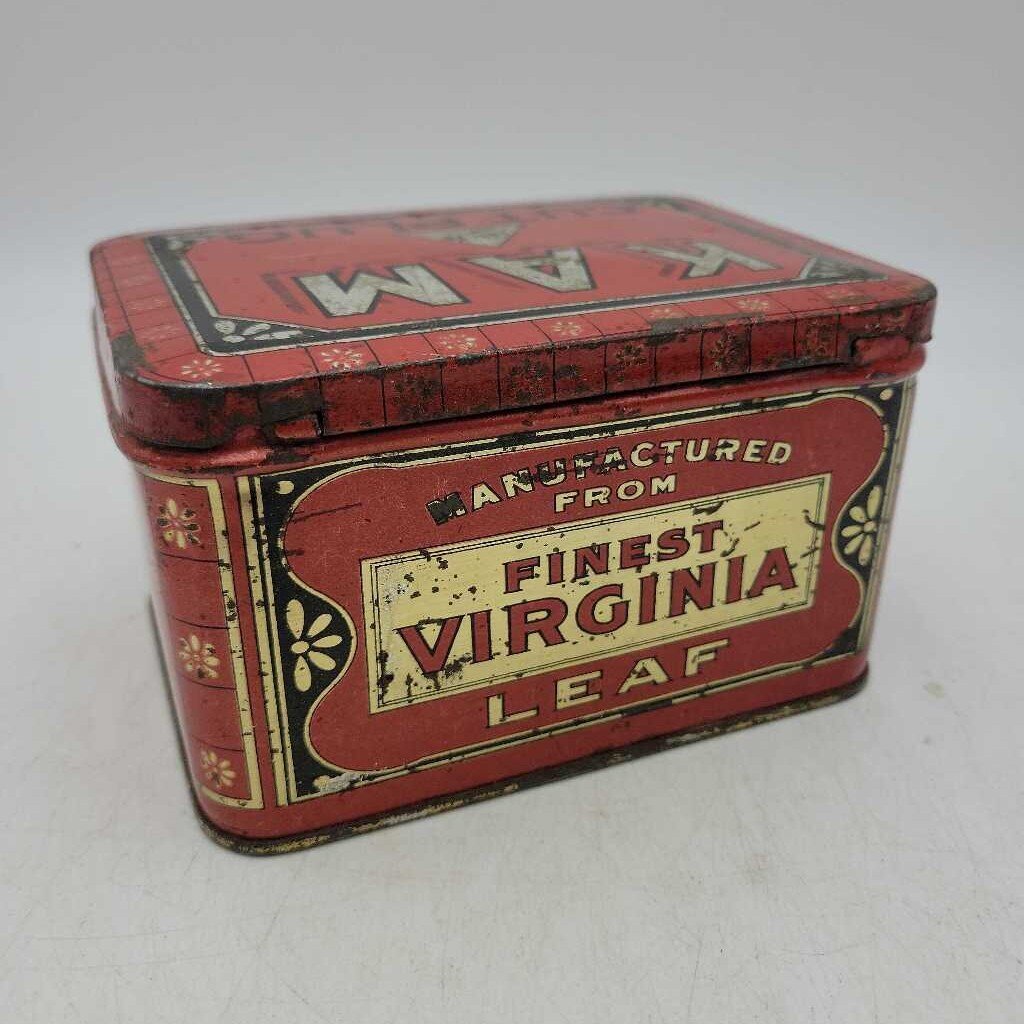 Kam Cut Plug tobacco Tin Johnson and Boon (JEF)
