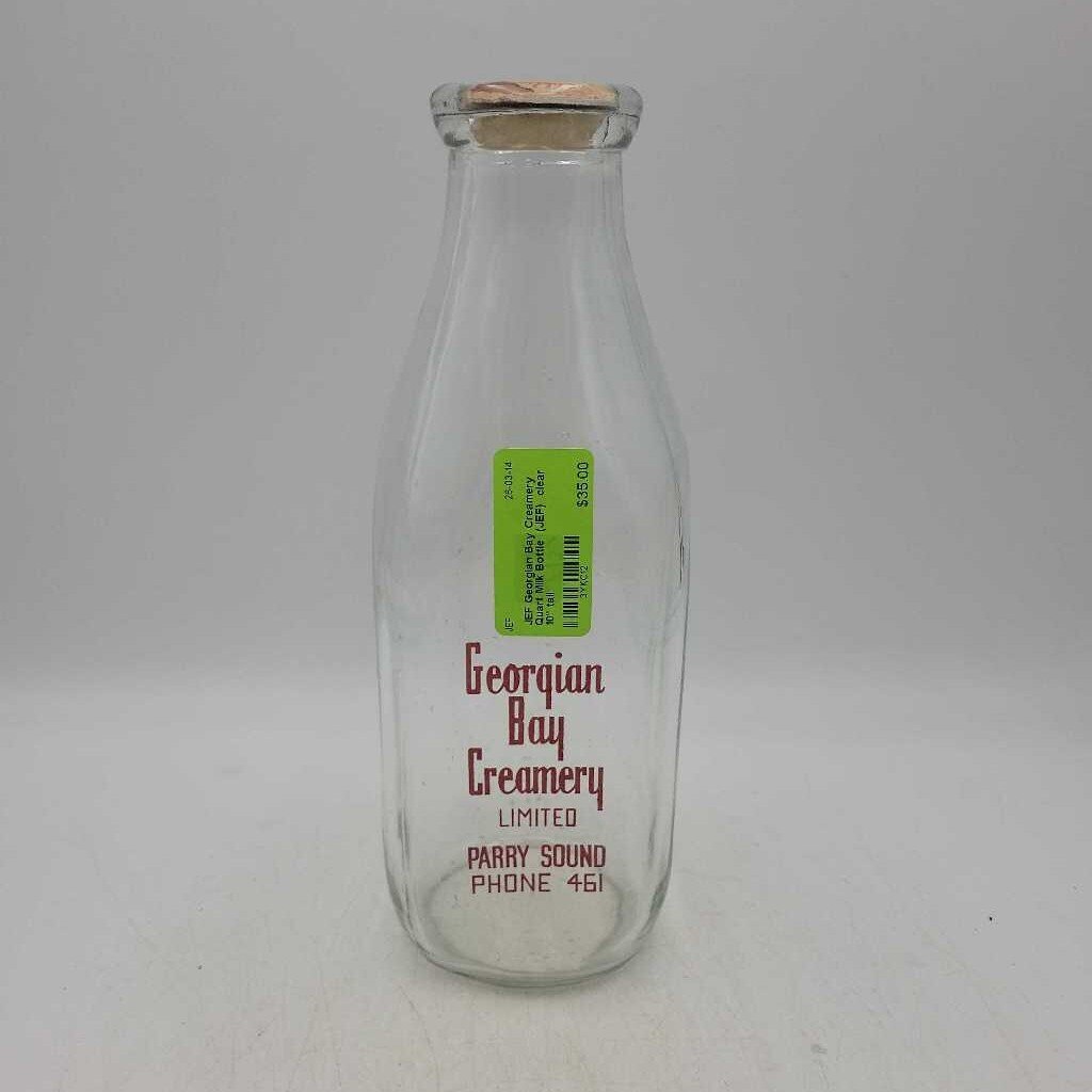 Georgian Bay Creamery Quart Milk Bottle (JEF)