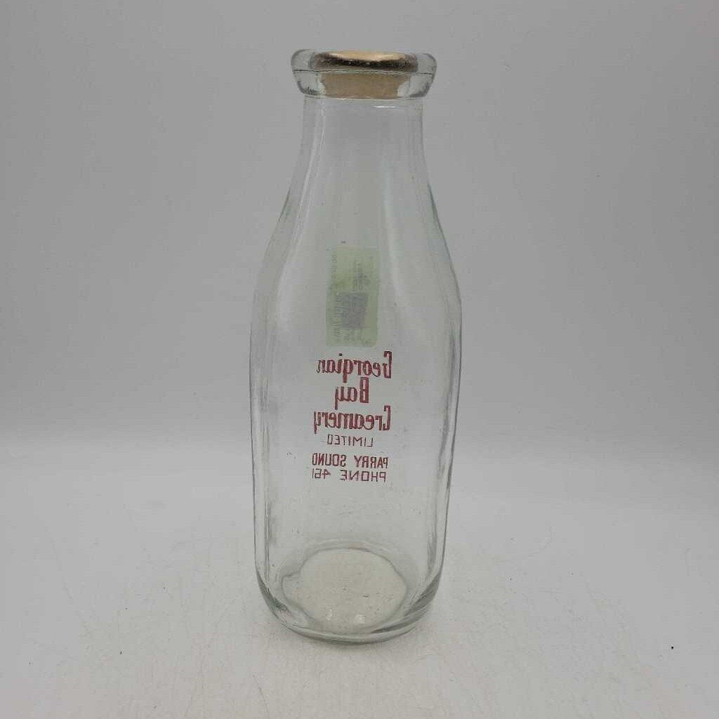 Georgian Bay Creamery Quart Milk Bottle (JEF)