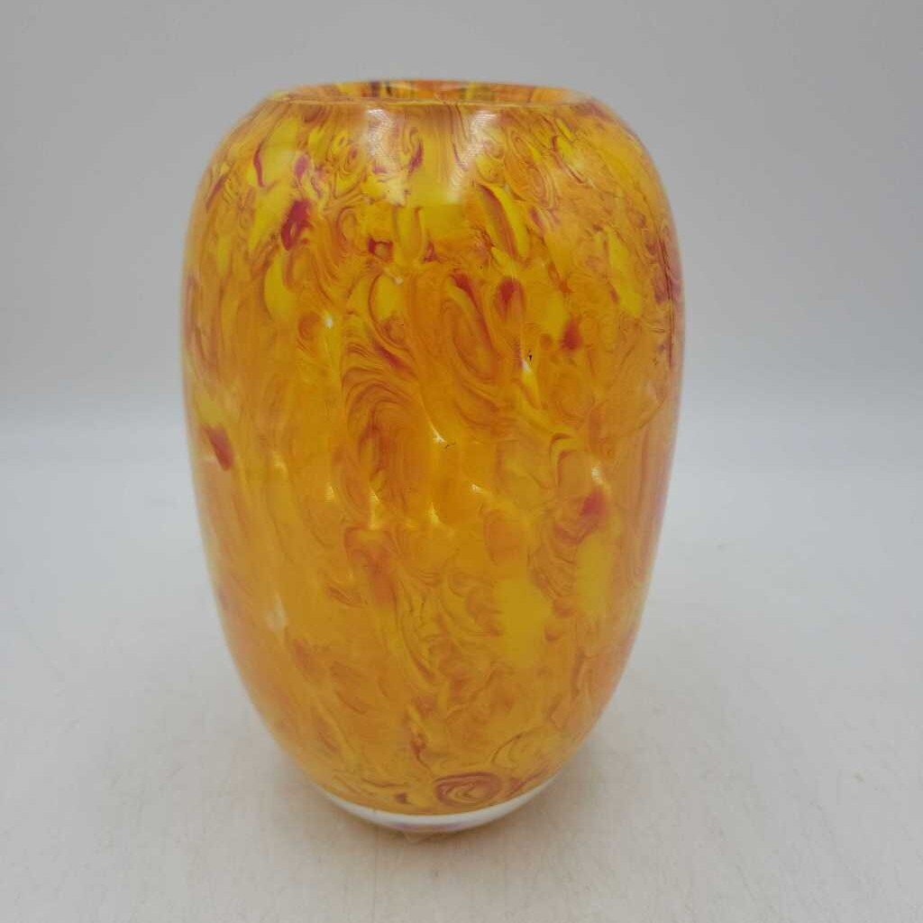 Murano Orange/Red Vase (GEC)