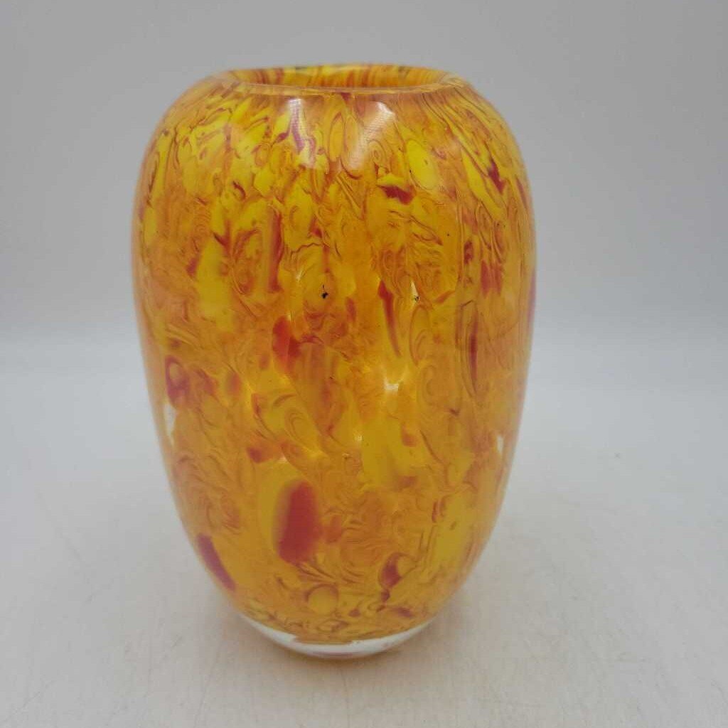 Murano Orange/Red Vase (GEC)