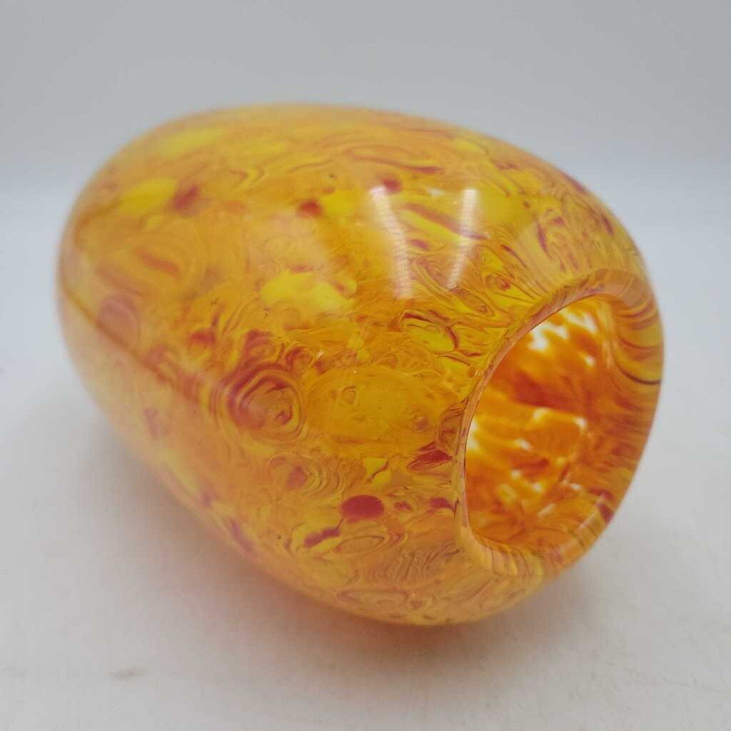Murano Orange/Red Vase (GEC)