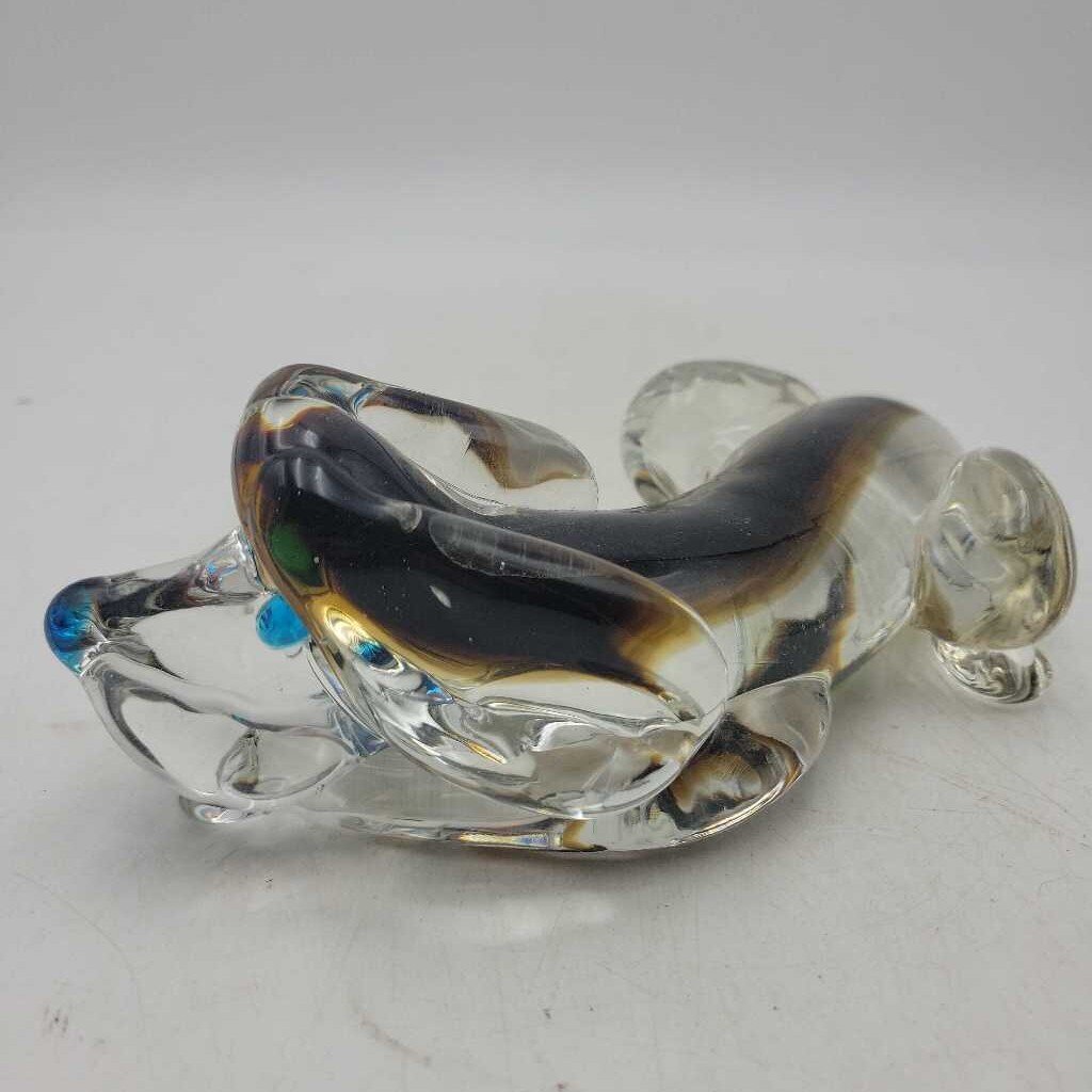 Vintage Art Glass Dog (GEC)