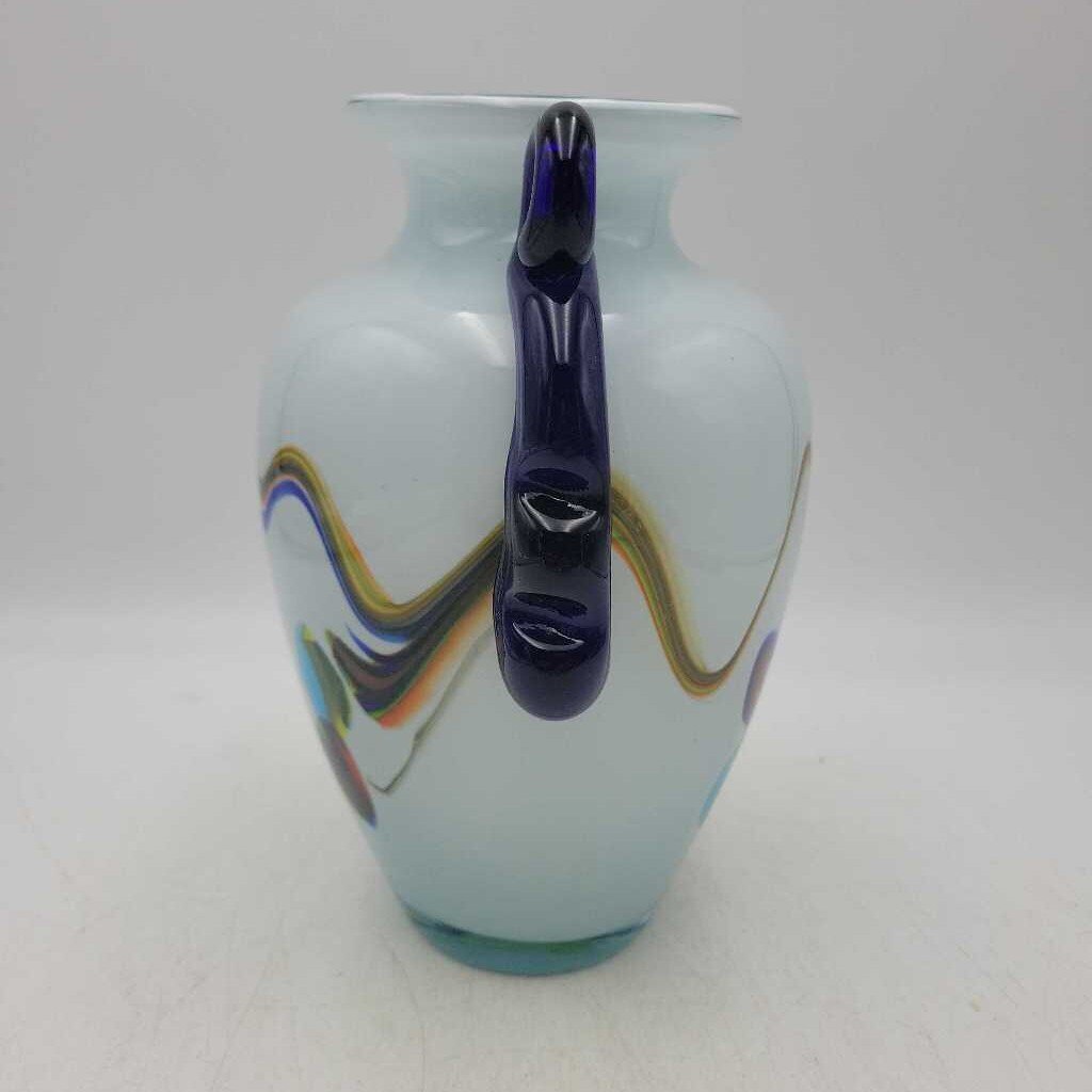Murano Vase w/ Handles (GEC)