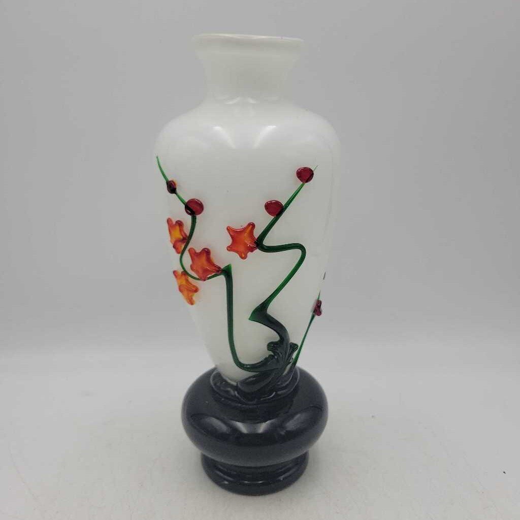 Chinese Peking Glass Vase (GEC)