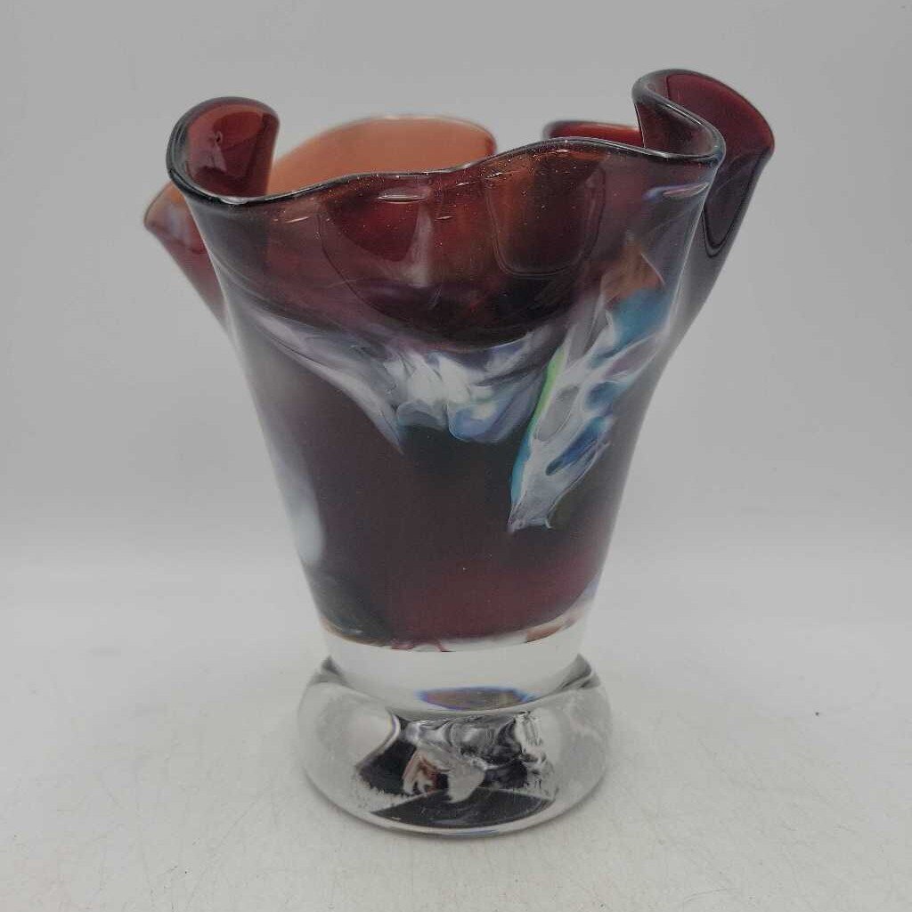 Murano Handkerchief Vase (GEC)