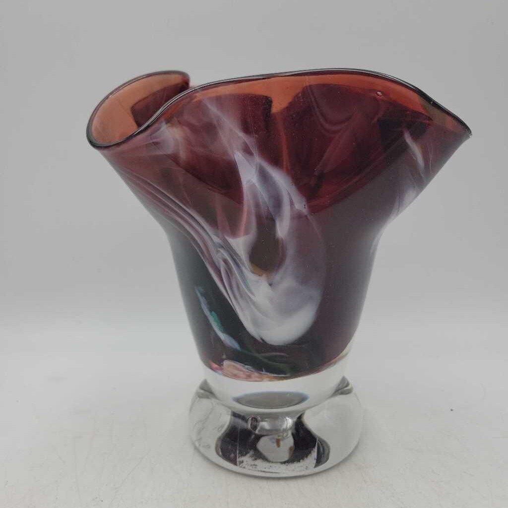 Murano Handkerchief Vase (GEC)