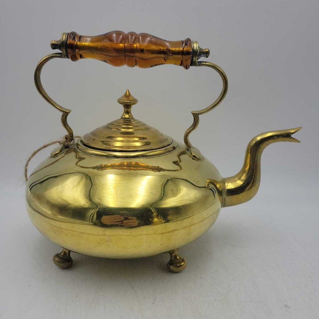 Antique Brass Teapot (M2) #1