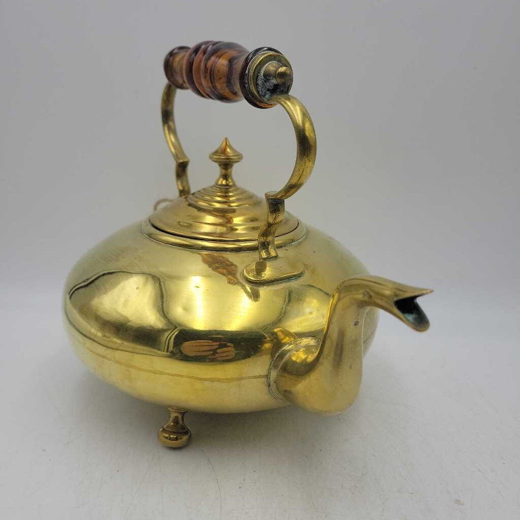 Antique Brass Teapot (M2) #1