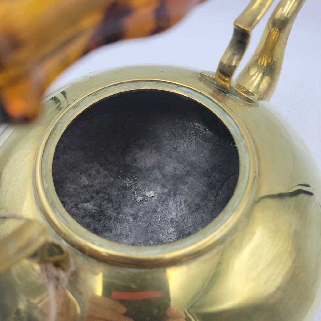 Antique Brass Teapot (M2) #1
