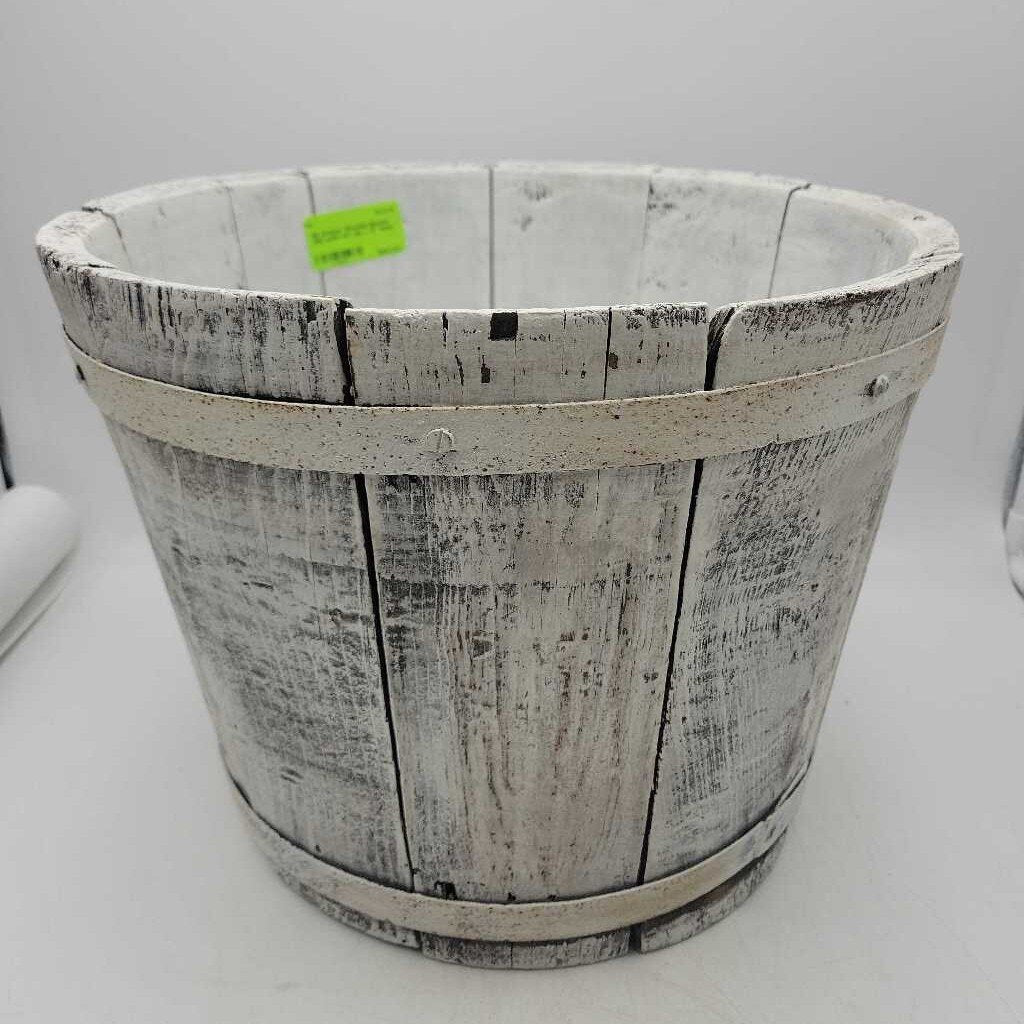 Antique Wooden Bucket (RB)