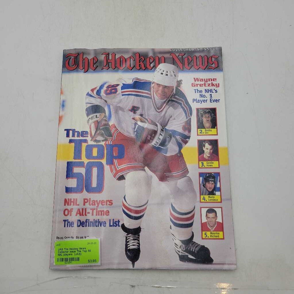 The Hockey News Collector Issue The Top 50 NHL players (JAS)