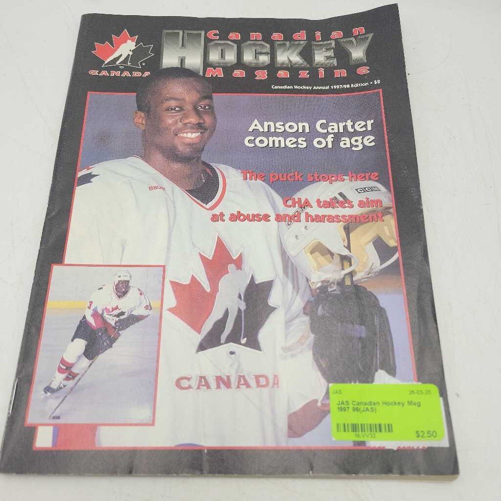 Canadian Hockey Mag 1997 98(JAS)