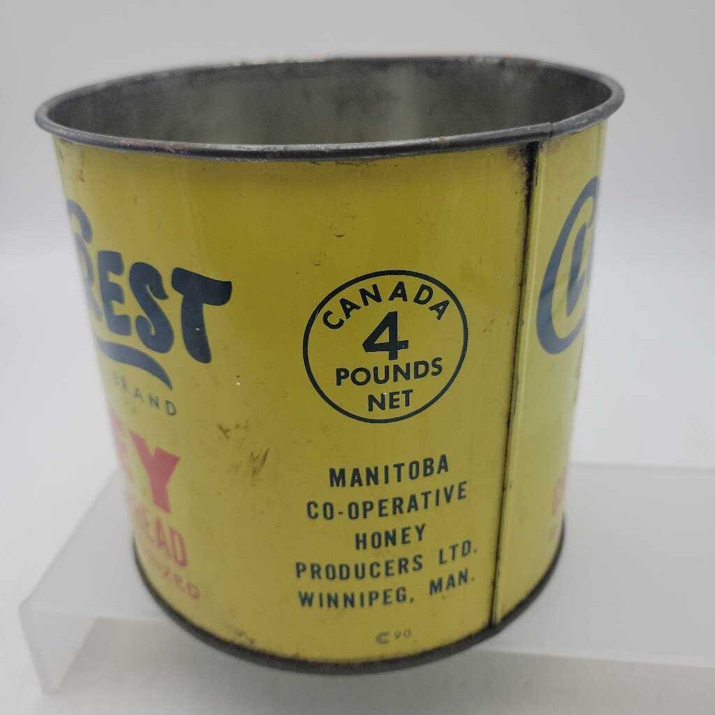 Clover Crest Honey Tin (TV)