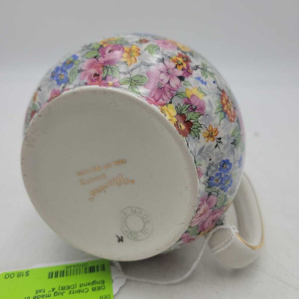 Chintz Jug made in England (DEB)