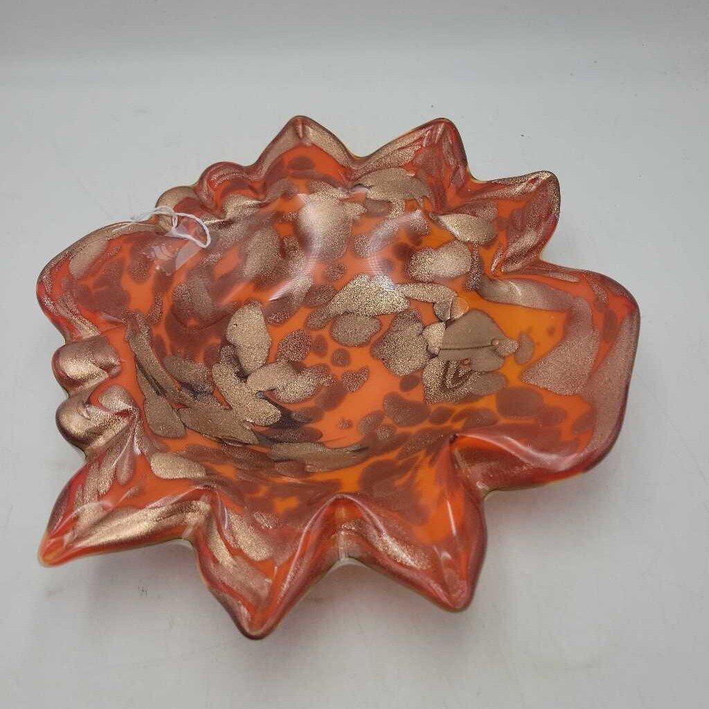 Art Glass plate dish (DEB)