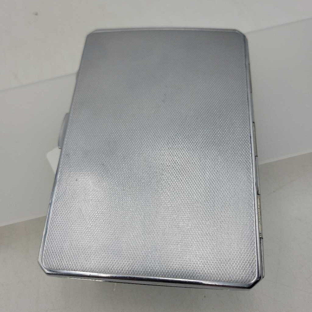 Vintage Chrome Cigarette case (DEB)