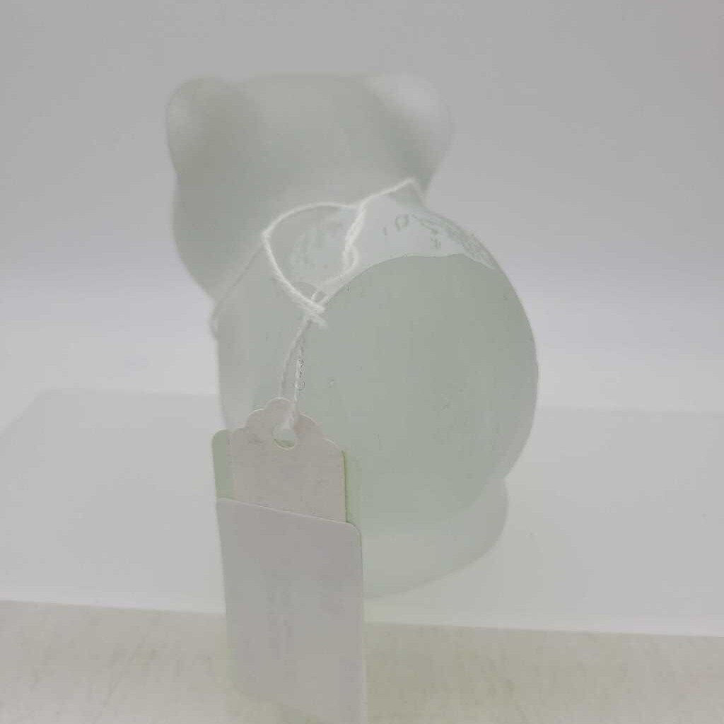 Frosted glass Goebel German bear (RHA)