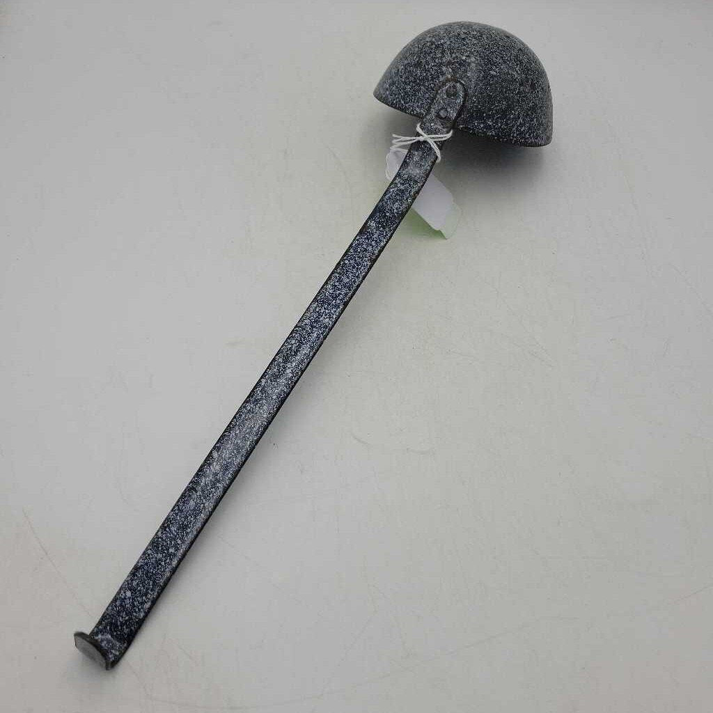 Antique Enamel Ladle (MEB) TG