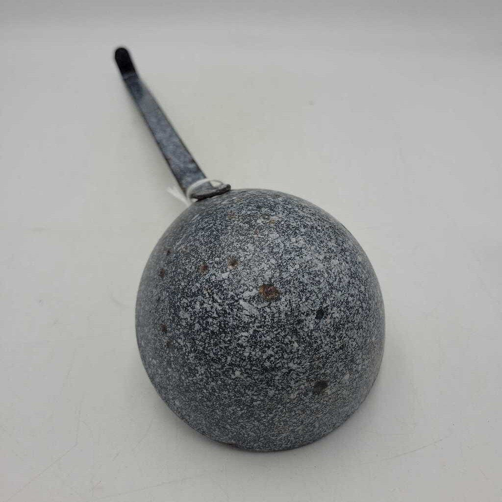 Antique Enamel Ladle (MEB) TG