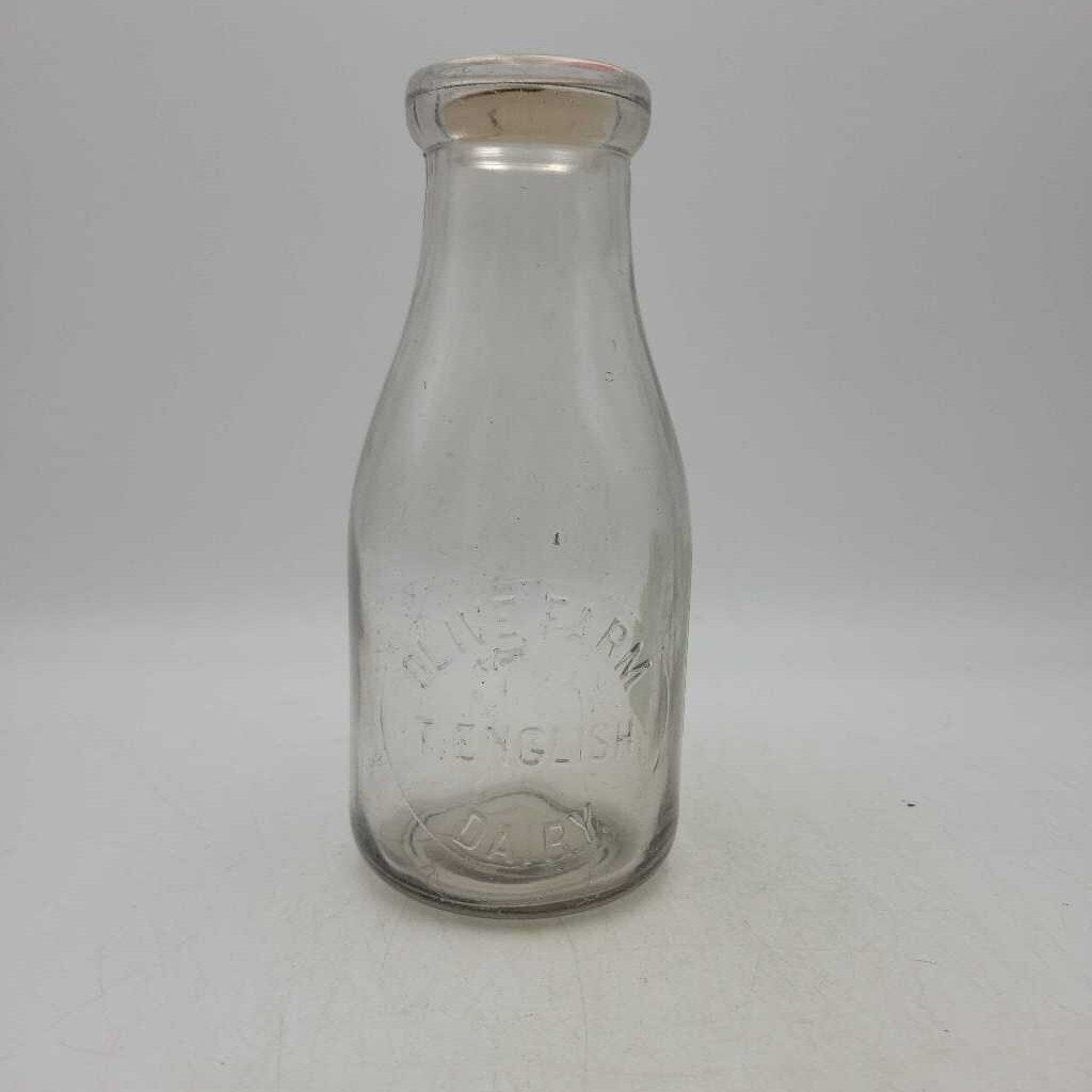 Olive Farm T English Dairy milk bottle (JAS)