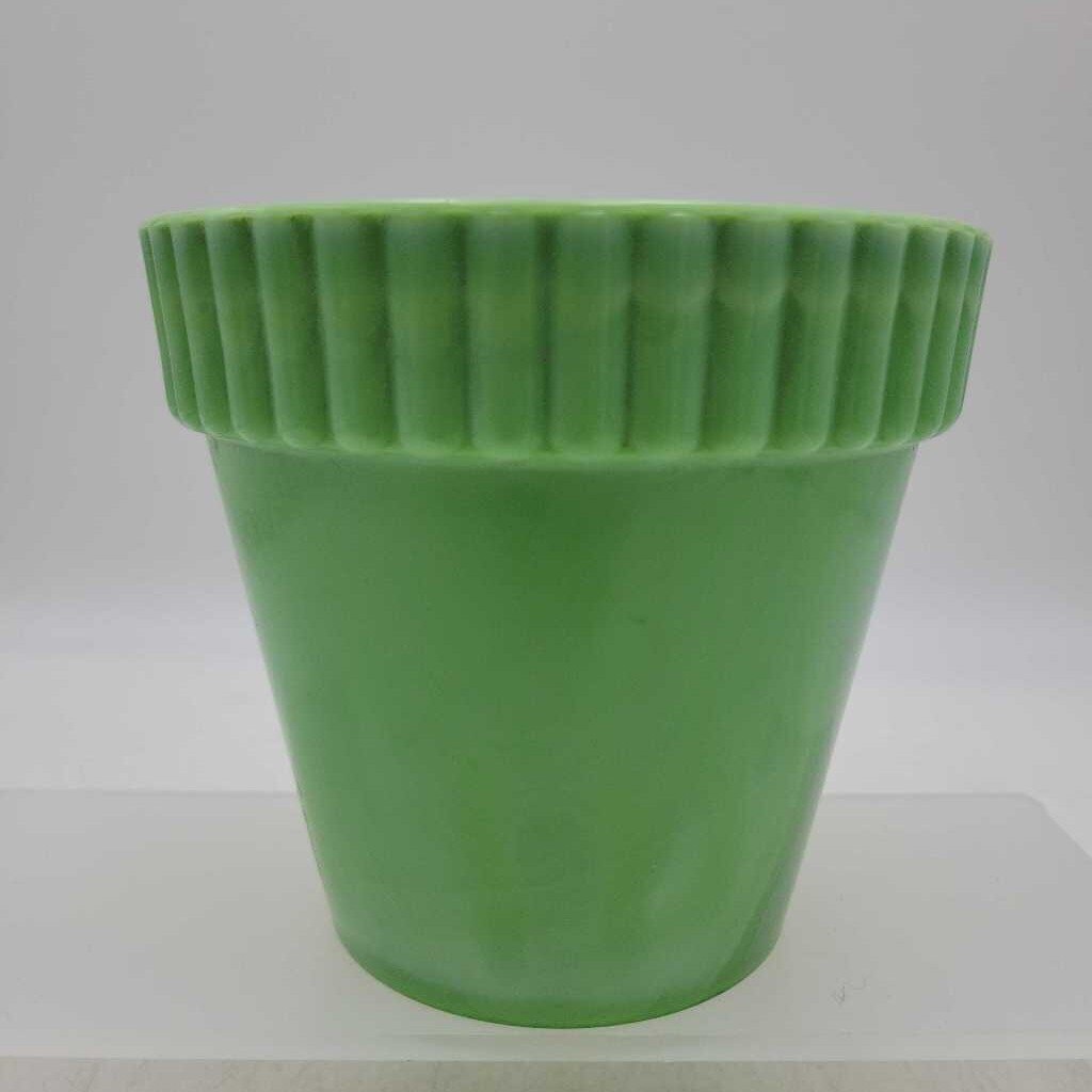 Vintage Jadite Planter made in USA (COL# 2624)