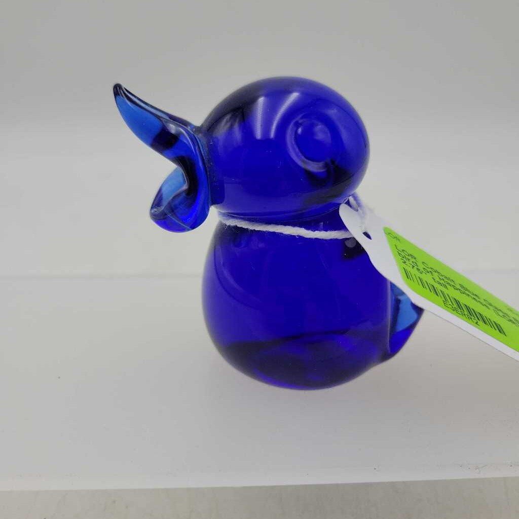 Cobalt Blue Glass Blue bird of Happiness (LOR)