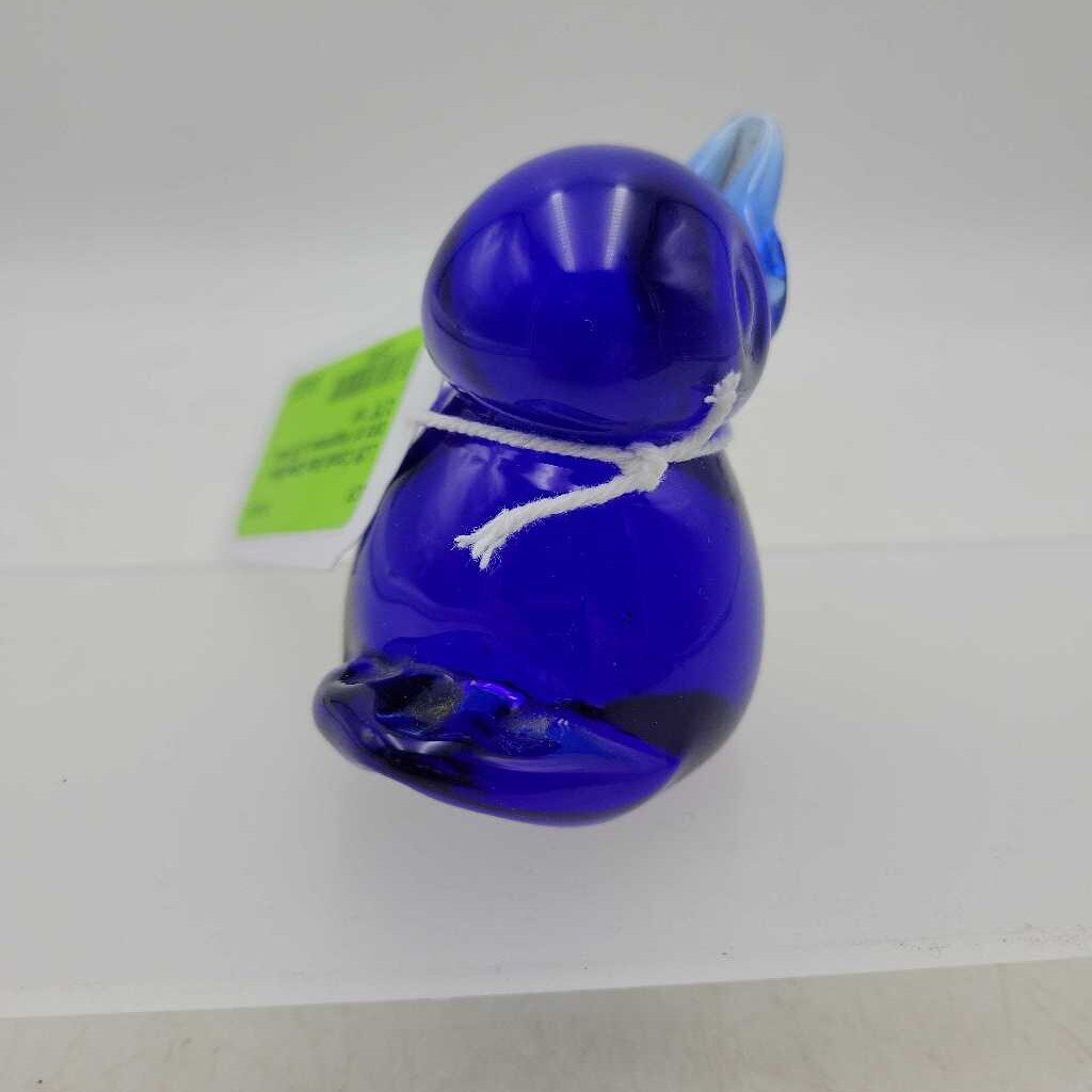 Cobalt Blue Glass Blue bird of Happiness (LOR)