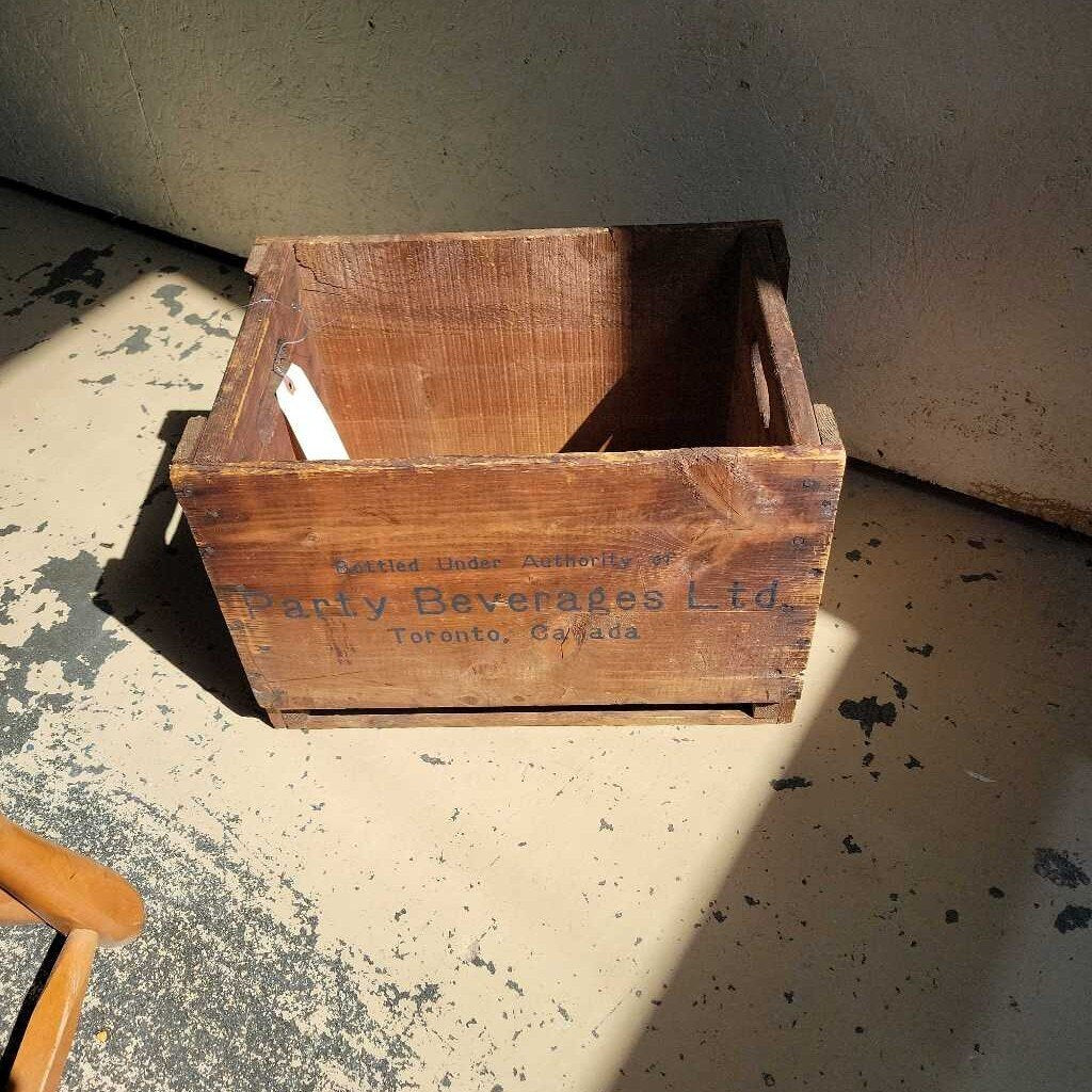Party Beverages Toronto soda pop crate(JAS)