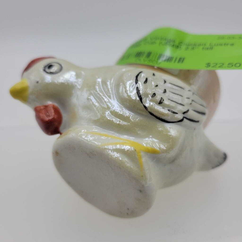 Vintage Chicken Lustre Egg Cup (JH49)