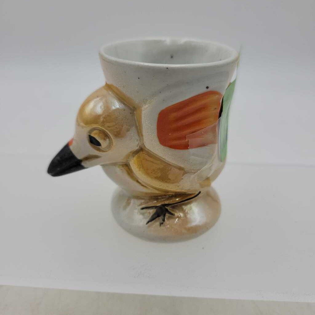 Vintage Parrot Egg Cup (JH49)