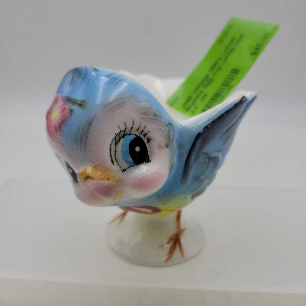 Vintage 1950's Lefton Bluebird Egg Cup (JH49)