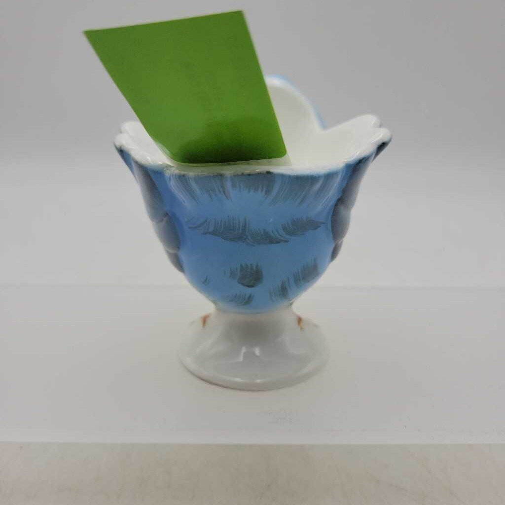 Vintage 1950's Lefton Bluebird Egg Cup (JH49)