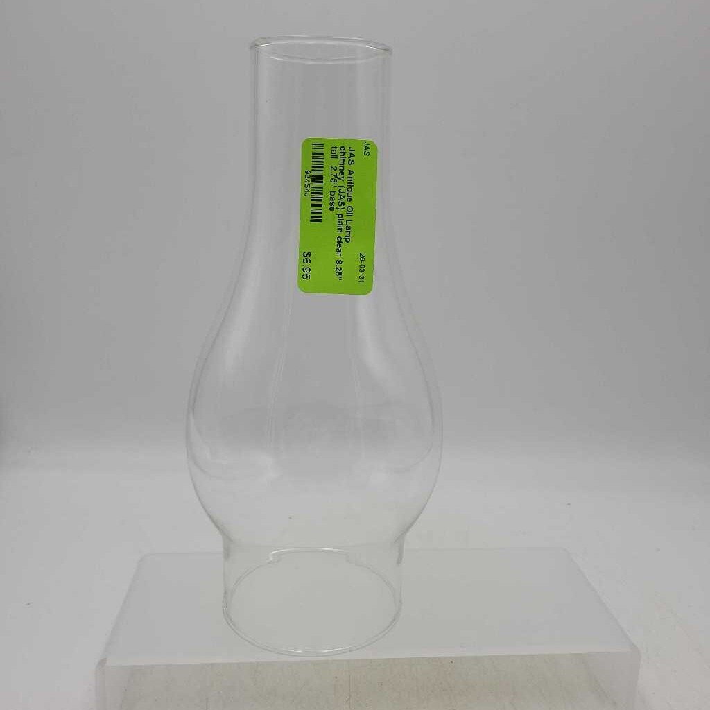 Antique Oil Lamp chimney (JAS) plain