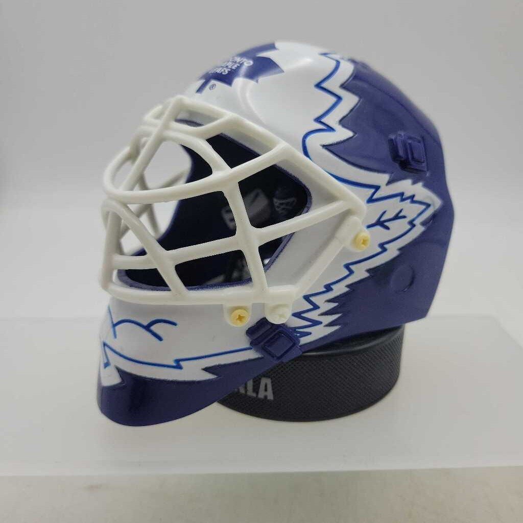 McDonald's Miniature Goalie Helmets Toronto Maple leafs Toskala (JAS)