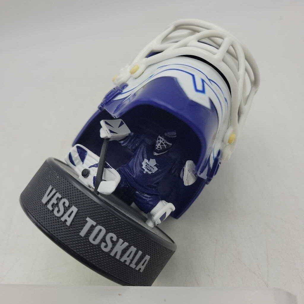 McDonald's Miniature Goalie Helmets Toronto Maple leafs Toskala (JAS)