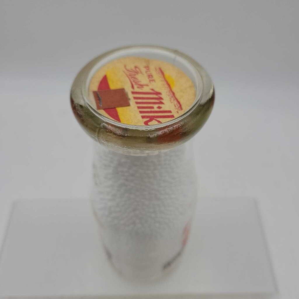 Hooper's Half Pint Milk Bottle Krim Ko(JAS)