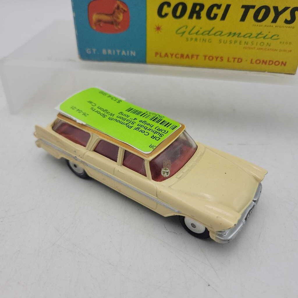 Corgi Plymouth Sports Suburban Station Wagon Car (DR)