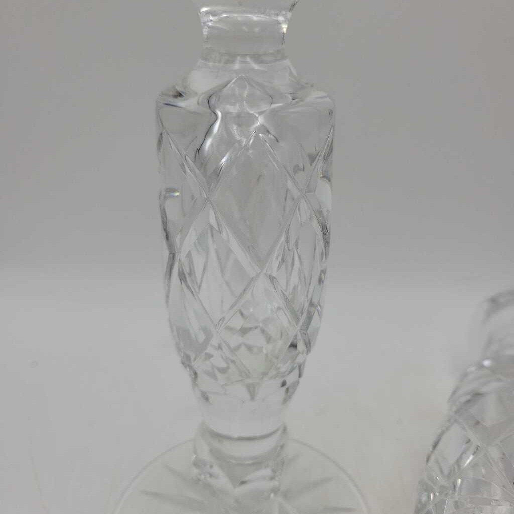 Galway Crystal Candle Holders (GEC)