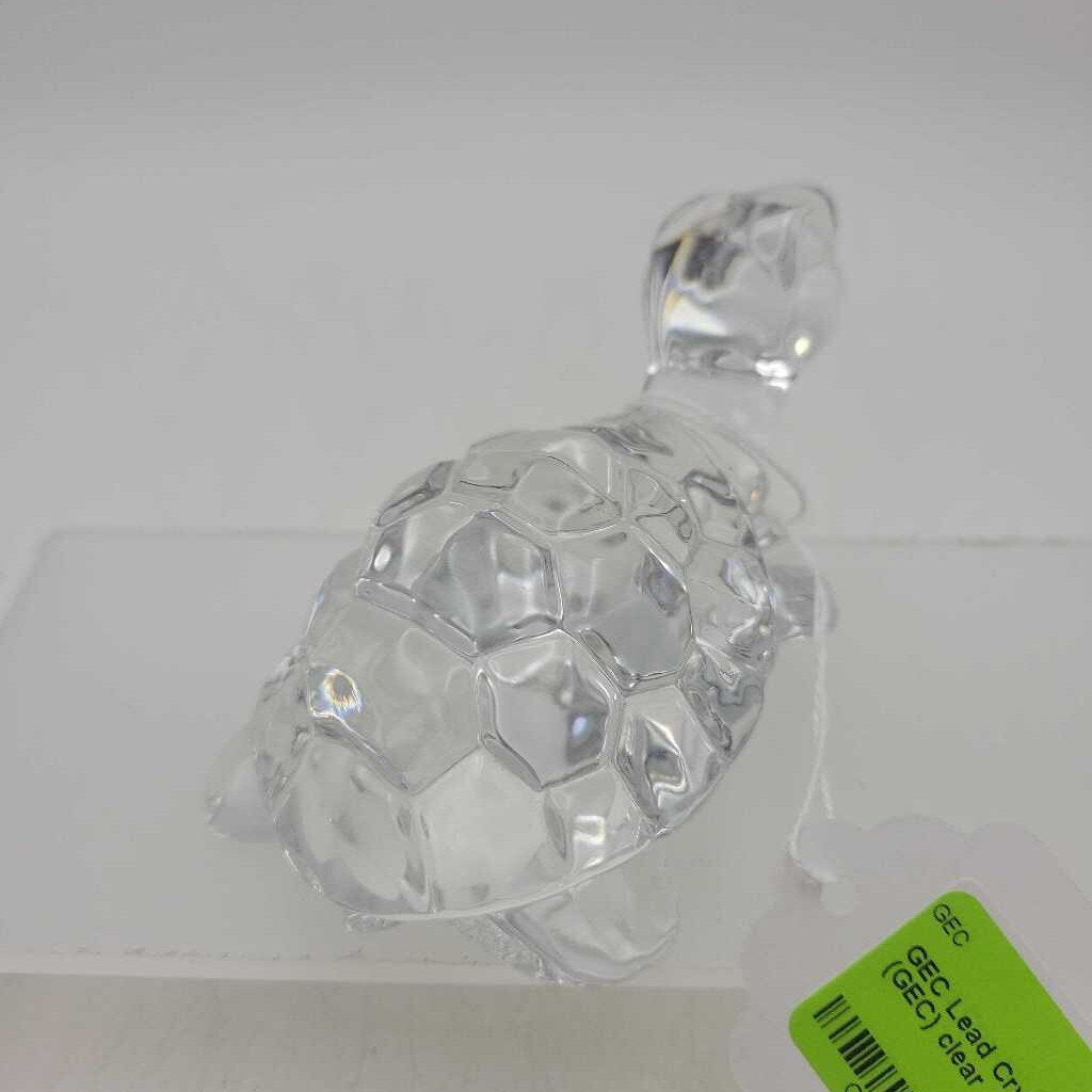 Lead Crystal Turtle (GEC)