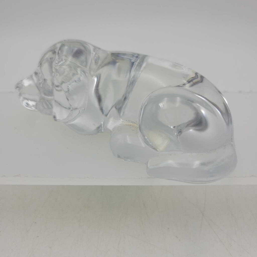 Lead Crystal Dog (GEC)